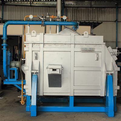 hydraulic-tilting-tower-furnace